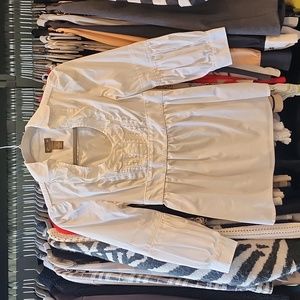 Anthropologie FEI white top 0